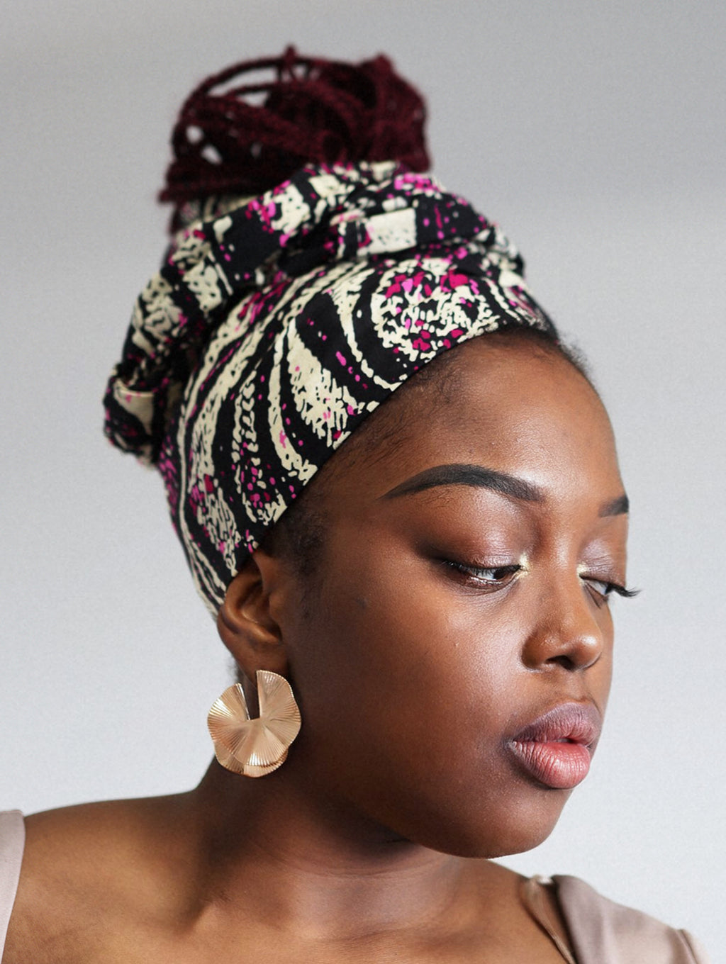 Kayle African Print Headwrap