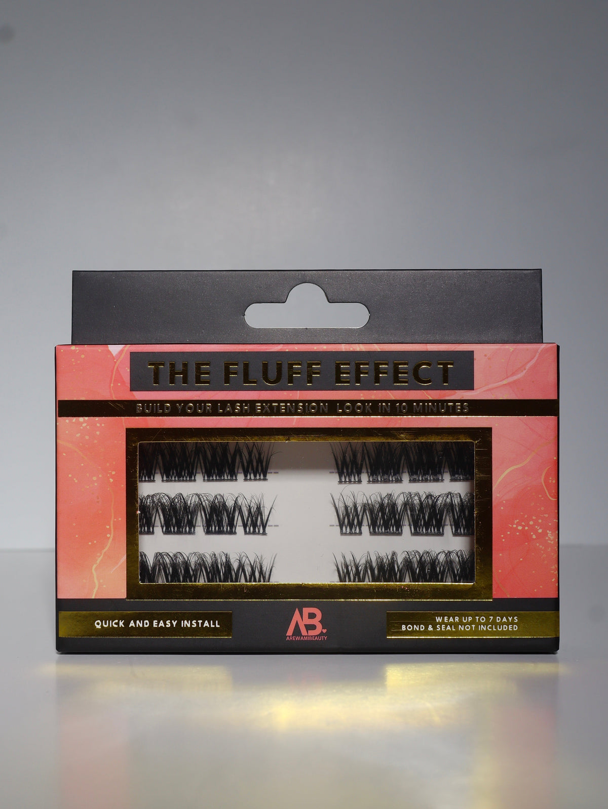 Fluff Effect Lash Cluster -ABF-D09 (4 rows/pack)