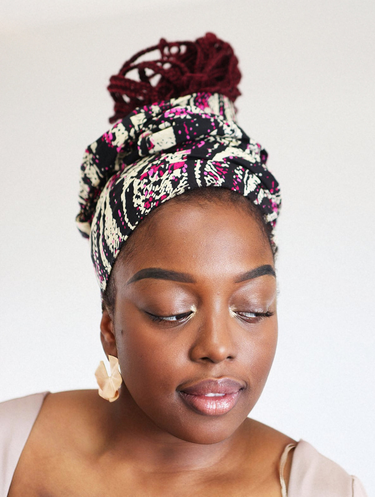 Kayle African Print Headwrap