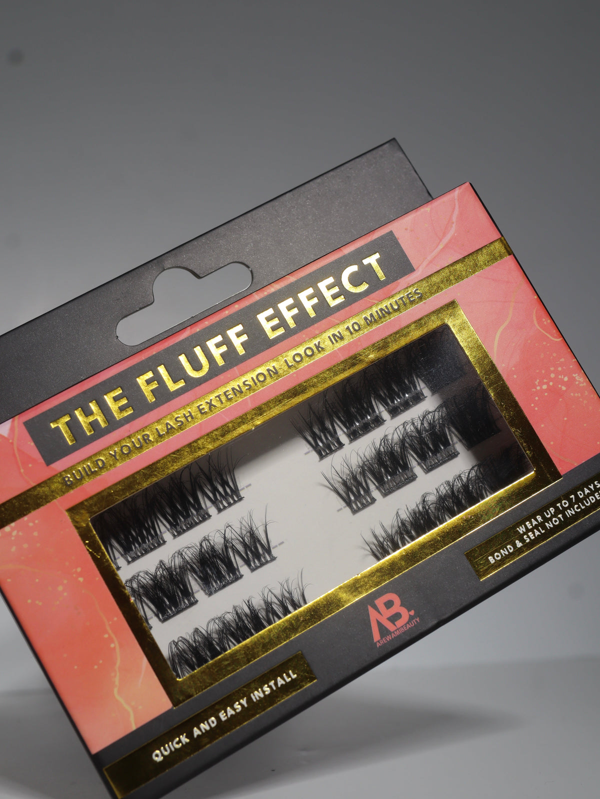 Fluff Effect Lash Cluster -ABF-D09 (4 rows/pack)