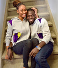 Unisex African print hoodie